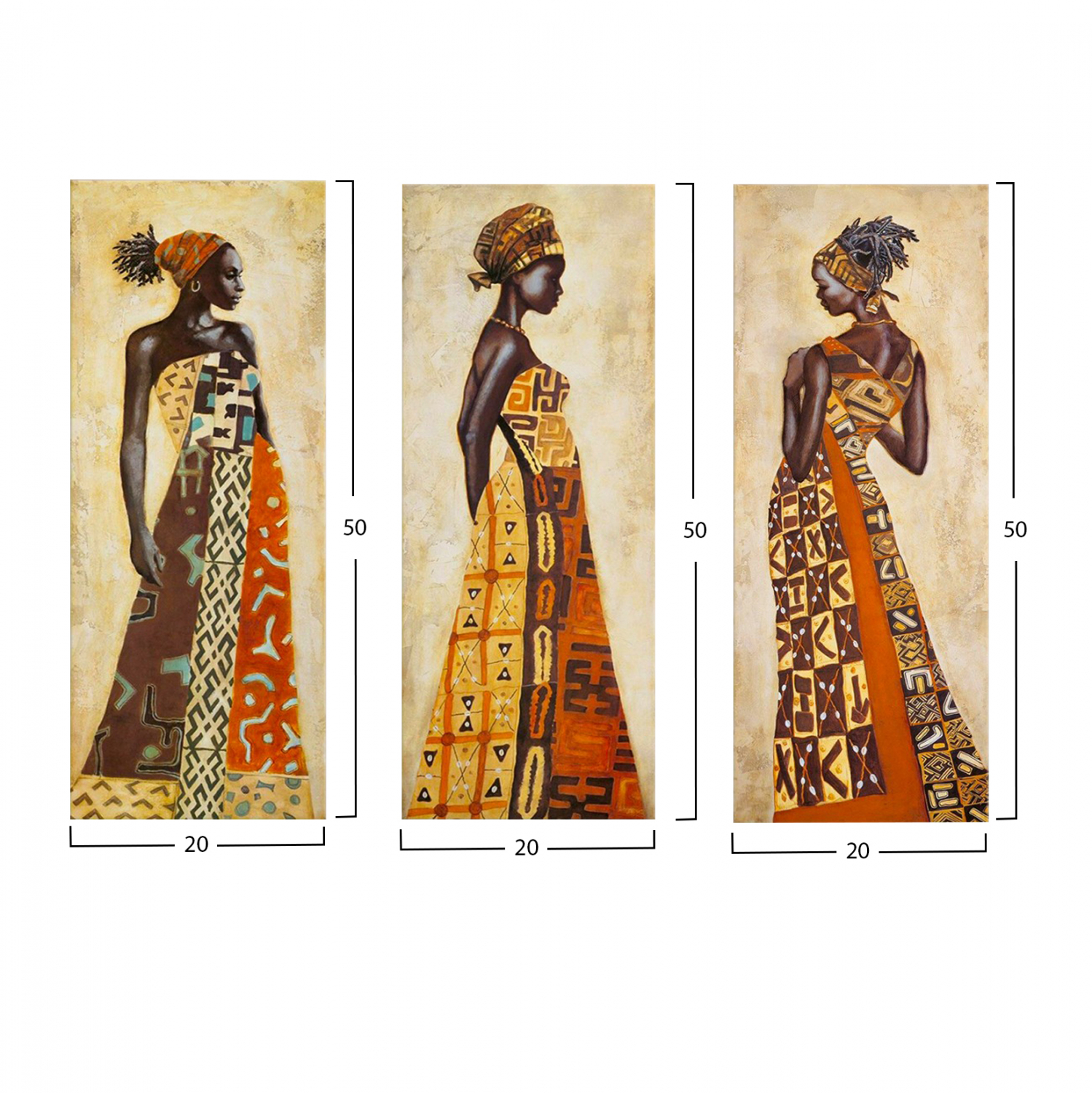 pinakas-triptycho-mdf-african-style-wome-1