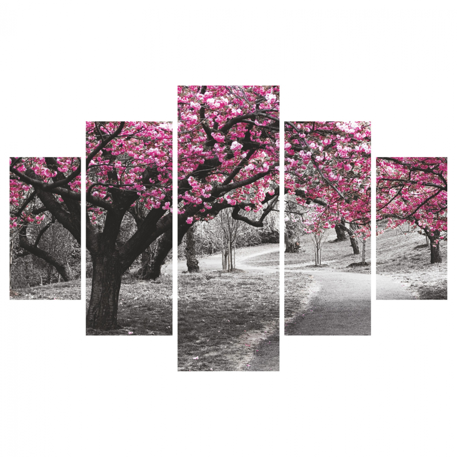 pinakas-pentaptycho-mdf-blooming-tree-82